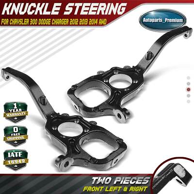 #ad 2x Steering Knuckle for Chrysler 300 Dodge Charger 2012 2014 Front Side AWD only $140.98