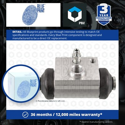 #ad Wheel Cylinder fits FORD FIESTA 1.4D Rear 2008 on F6JA Brake Blue Print 1550271 GBP 14.85