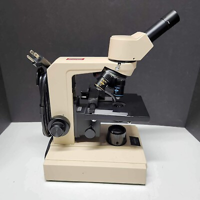 #ad Swift M3300 D Monocular Compound Microscope 4x 10x 40x Tested amp; Working Japan $149.98
