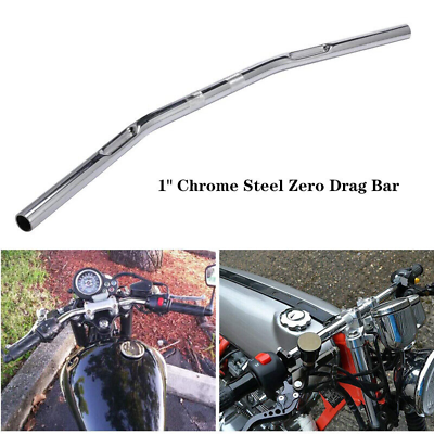 #ad 1quot; Motorcycle Flat Bar Handlebar Chrome For Kawasaki Vulcan 1500 VN1500N Classic $39.99