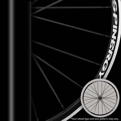 #ad Spinergy Gravel CX Front Bike Wheel GX32 Centerlock with quot;44quot; Hub Black $399.99