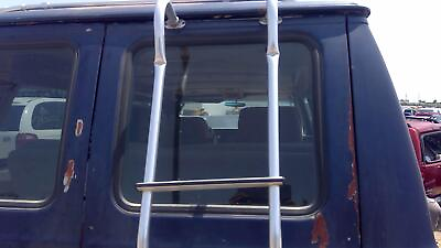 #ad 75 91 E150 Econoline Passenger Right Back Window On Door Stationary Rear Glass $339.92