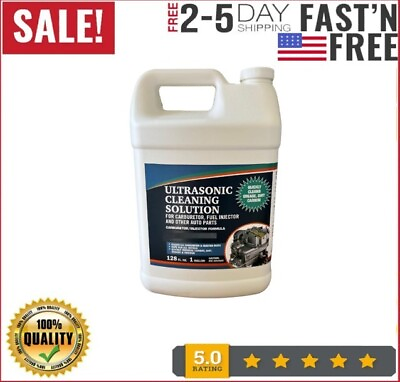 #ad Ultrasonic Cleaner Solution for Carburetors and Engine Parts Ultrasonic $49.55