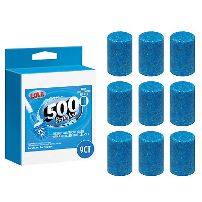 #ad 500 Brushes Blue Cleanser Cartridge Refills Lasts Up To 2 Months 9 Count $13.56