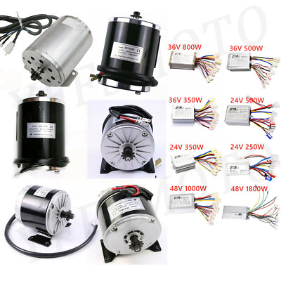 #ad 36V 48V 350W 1000W Motor or Controller for Go Kart Electric Scooters E bike Golf $68.22