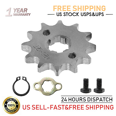 #ad 428 12Tooth 17mm Front Engine Sprocket for 50 70 110 125 140 160cc ATV Dirt Bike $9.12