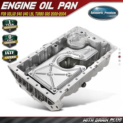#ad New Lower Engine Oil Pan for Volvo S40 V40 1.9L Turbo Gas 2000 2004 $123.99