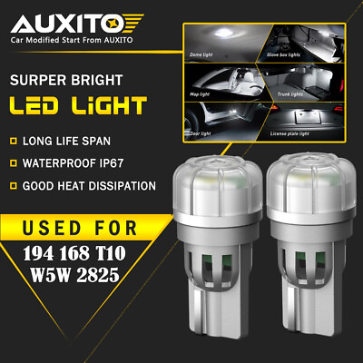 #ad 2X T10 194 168 W5W SMD LED Car HID White CANBUS Error Free Wedge Light Bulb EA $9.49