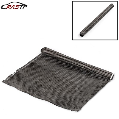 #ad High Quality 3K Real Carbon Fiber Cloth Carbon Fabric Twill 12quot; 30cm Width Black $27.99