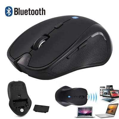 #ad Blue Tooth Wireless Mouse for Laptop Tablet Ergonomic Design Plug and Play Energ $18.13