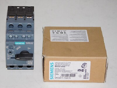 #ad New Siemens 3RV2011 1GA15 Sirius Motor Protection Switch Circuit Breaker Module $139.00