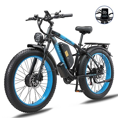 #ad 2000W E Bike V3 Electric Bicycle 26quot; FatTire 48V 23Ah Dual Motor 35MPH 21 Speed $1199.10