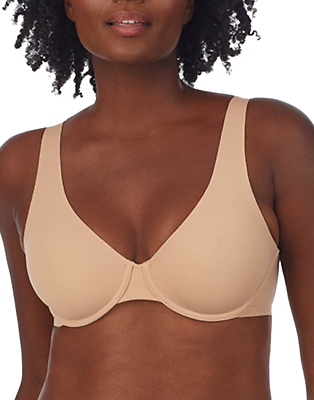 #ad Le Mystere NATURAL Smooth Shape Unlined Underwire Bra US 32D UK 32D $44.20