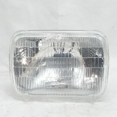 #ad 2x Phillips Incandescent 6052 Rectangular 12v Sealed 3 Pin High Low Headlights $13.57