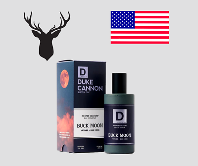 #ad #ad Duke Cannon Buck Moon Proper Cologne 1.7 Fl Oz Eau de Parfum for Men with Box $29.99