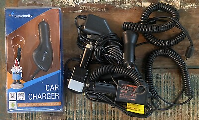 #ad Used Car Chargers including Sony Motorola Verizon hottips Lot Of 6 UNTESTED $13.00