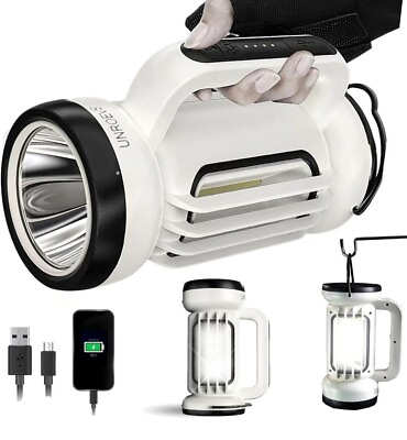 #ad Portable LED Camping Lantern 1000 Lumen 5 Modes Long Range Large Capacity Power $20.99