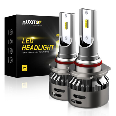#ad 2x Turbo Fan 9006 HB4 beam CSP CHIP LED Headlight kit Low Xenon White car Bulb $19.99
