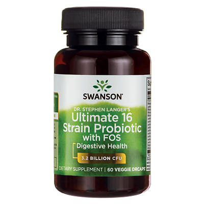 #ad Swanson Dr. Stephen Langer#x27;s Ultimate 16 Strain Probiotic with Prebiotic Fos ... $13.31
