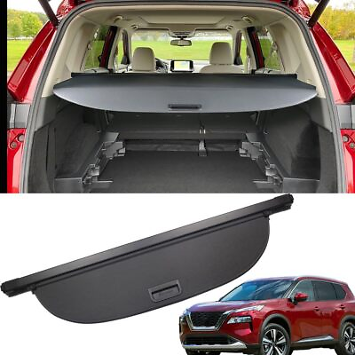 #ad Fits 2021 2024 Nissan Rogue Retractable Rear Trunk Cargo Cover Luggage Shade $68.99