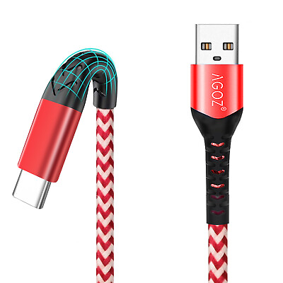 #ad RED USB C Cable Fast Charger Cord for iPad Pro iPad Air iPhone 15 Pro Max $6.95