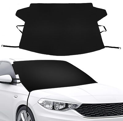 #ad Windshield Cover for Ice and Snow 650D Oxford Fabric Car Windshield Cover $19.99