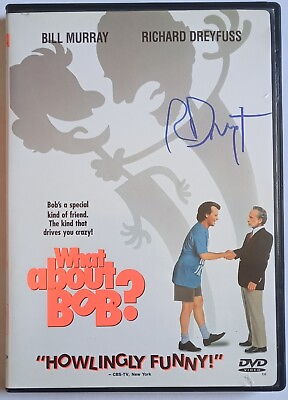 #ad RICHARD DREYFUSS AUTOGRAPHED SIGNED WHAT ABOUT BOB DVD $35.00