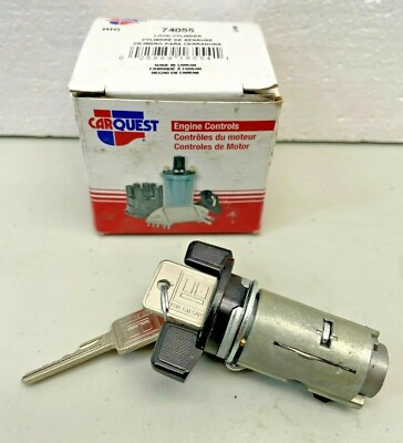 #ad CARQUEST Ignition Lock Cylinder w Keys xref. Standard # US117 $11.79
