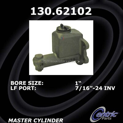 #ad For Cadillac Commercial Chassis Chevy Bel Air Centric Brake Master Cylinder CSW $124.41