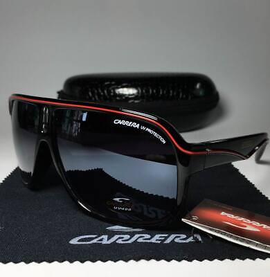 #ad Men Women Retro Sunglasses Unisex Square Bright Black Frame Carrera Glasses C19 $23.99