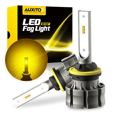 #ad 2 880 881 LED Foglight Fog Bulb Golden Yellow Light Bulb Waterproof Super Bright $21.99