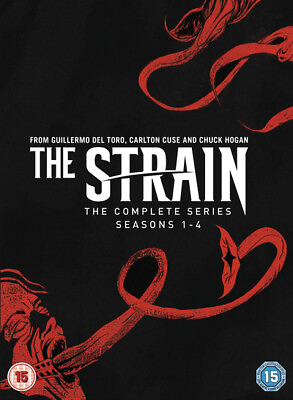 #ad The Strain: The Complete Series DVD Max Charles Robin Atkin Downes UK IMPORT $48.32