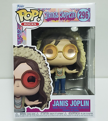 #ad JANIS JOPLIN Funko POP Rocks #296 Collectible Vinyl Figure BRAND NEW amp; IN STOCK $17.95