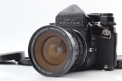 #ad Exc5 Pentax 6x7 67 Film Camera TTL Finder SMC T 55mm F 3.5 Lens From JAPAN $599.00