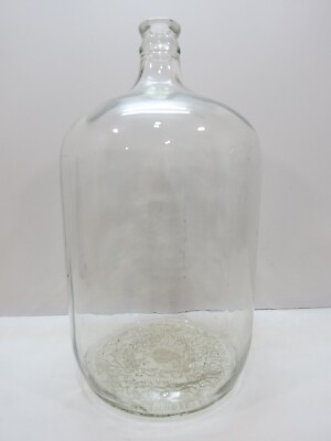 #ad 5 GALLON CLEAR 1953 OWEN ILLINOIS CARBOY GLASS WATER BOTTLE NAUTICAL BTL 850B $74.99