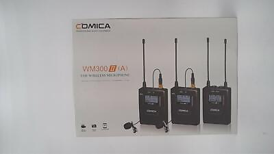 #ad Comica WM300 II A UHF Wireless Microphone Tested Open Box $210.59