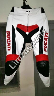 #ad Motorbike Motorcycle ducati Leather Racing Pants Trouser $224.99