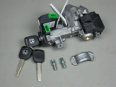 #ad 03 04 05 Honda Civic OEM Ignition Switch Cylinder Lock Manual Trans with 3 KEYs $157.17
