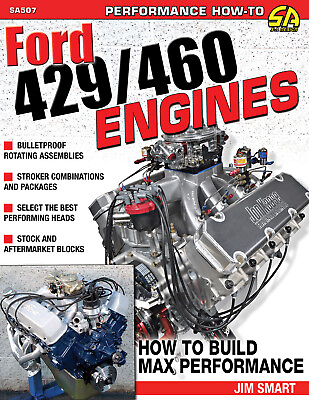 #ad 429 460 FORD Engine How to Build Max Performance manual book $33.50