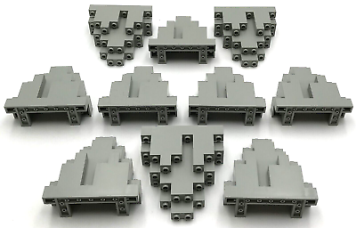 #ad #ad Lego 10 Rare New Light Gray Castle Wall Parts Pieces $19.99