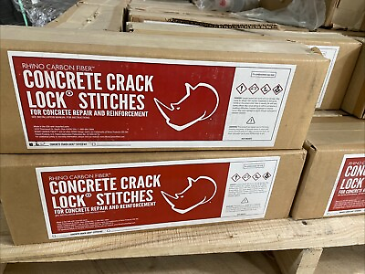 #ad Rhino CARBON FIBER CRACK LOCK 20 PACK WITH HIGH STRENGTH PASTE RCF CCLK $150.00