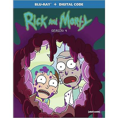 #ad Rick amp; Morty: Season 4 Blu Ray Box Set Series Brand NEW $14.97