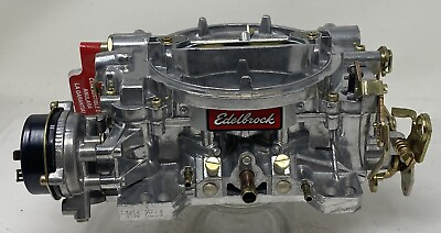 #ad quot;Like Newquot; Edelbrock Carburetor 800 CFM Manual Choke # 1413 $449.95