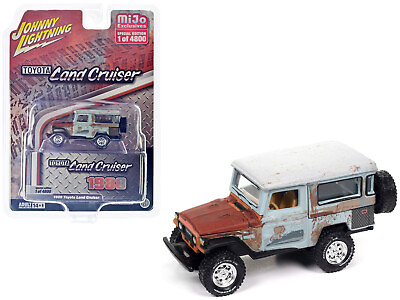 #ad 1980 Toyota Land Cruiser Gray Red Primer Weathered Limited Edition to 4800 Pcs W $26.53