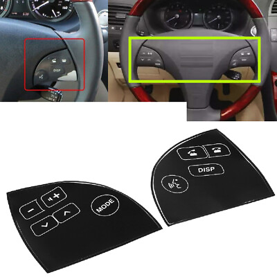 #ad Car Steering Wheel Control Sticker Decal Repair Kit For Lexus ES350 2007 2012 $8.00