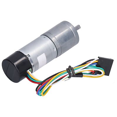 #ad DC Geared Motor With Encoder Speed Measuring Signal Feedback DC12V 620RPM ♢ $13.61