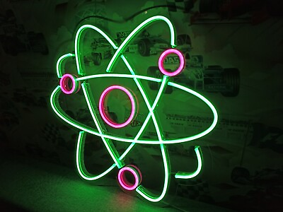 #ad Atom LED Neon SignMolecule neon sign molecule neon light size 20 inch $170.00