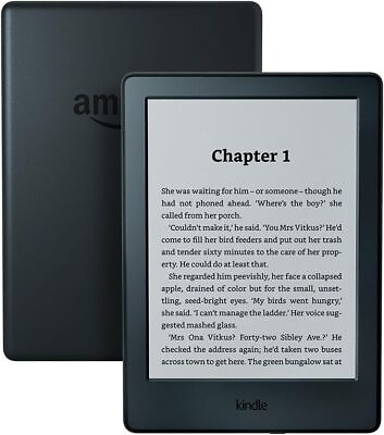 #ad Amazon Kindle 8th Gen 4GB WiFi 6quot; Black E Reader Tablet E Ink Good $55.99