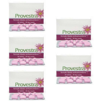 #ad PROVESTRA Female Libido Enhancement BEST Instant Drive Arousal Pills X 5 $189.95