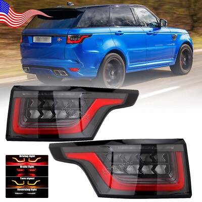 #ad #ad Rear LED Tail Light Lamp For Land Rover Range Rover Sport 2014 15 16 17 18 2021 $299.51